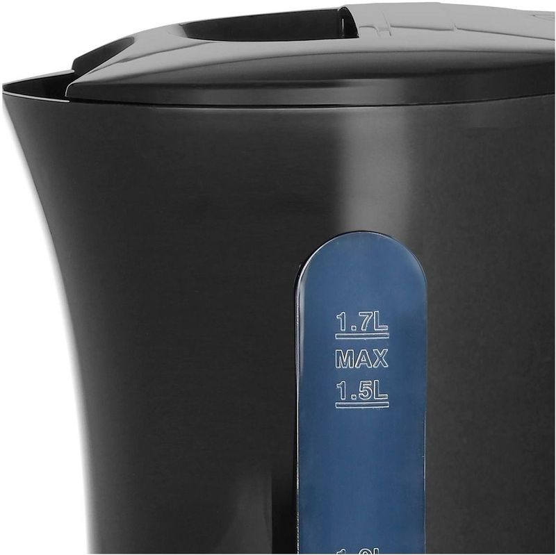 Emerio - WK-123483 - Waterkoker - Zwart - 1.7 Liter - 2200W
