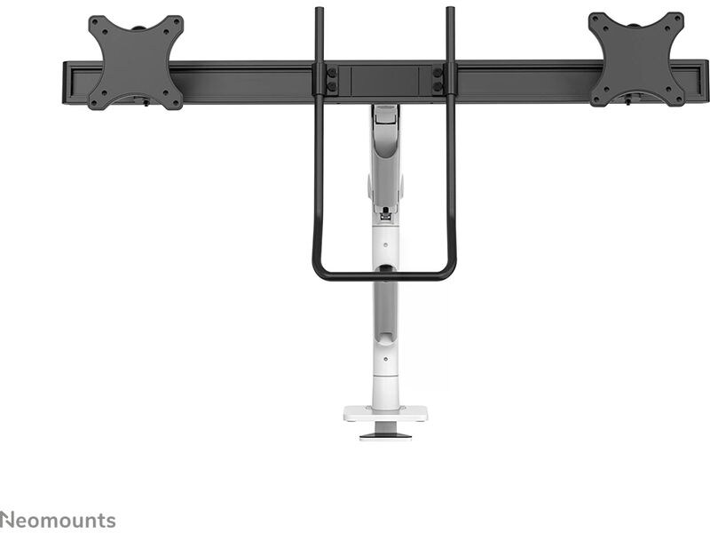 NEOMOUNTS Tischständer DS75S-950 WH2 bis 16 kg – Weiss Voll bewegliche Tischhalterung für 17-27