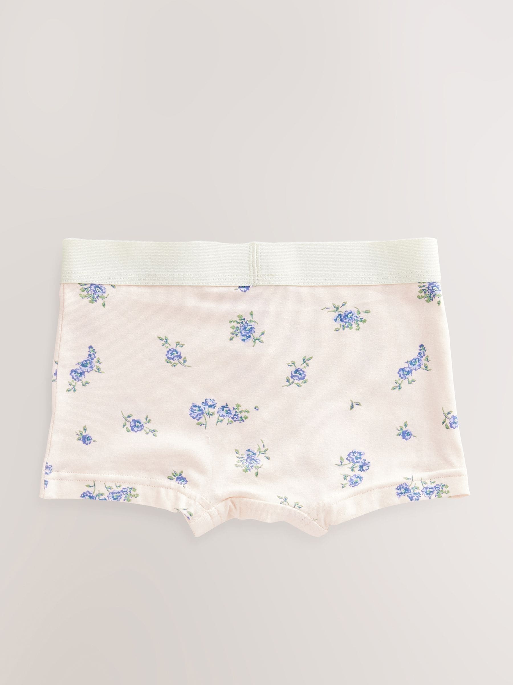Blauw - Korte boxershorts verpakking van 5 (2 - 16 jr)