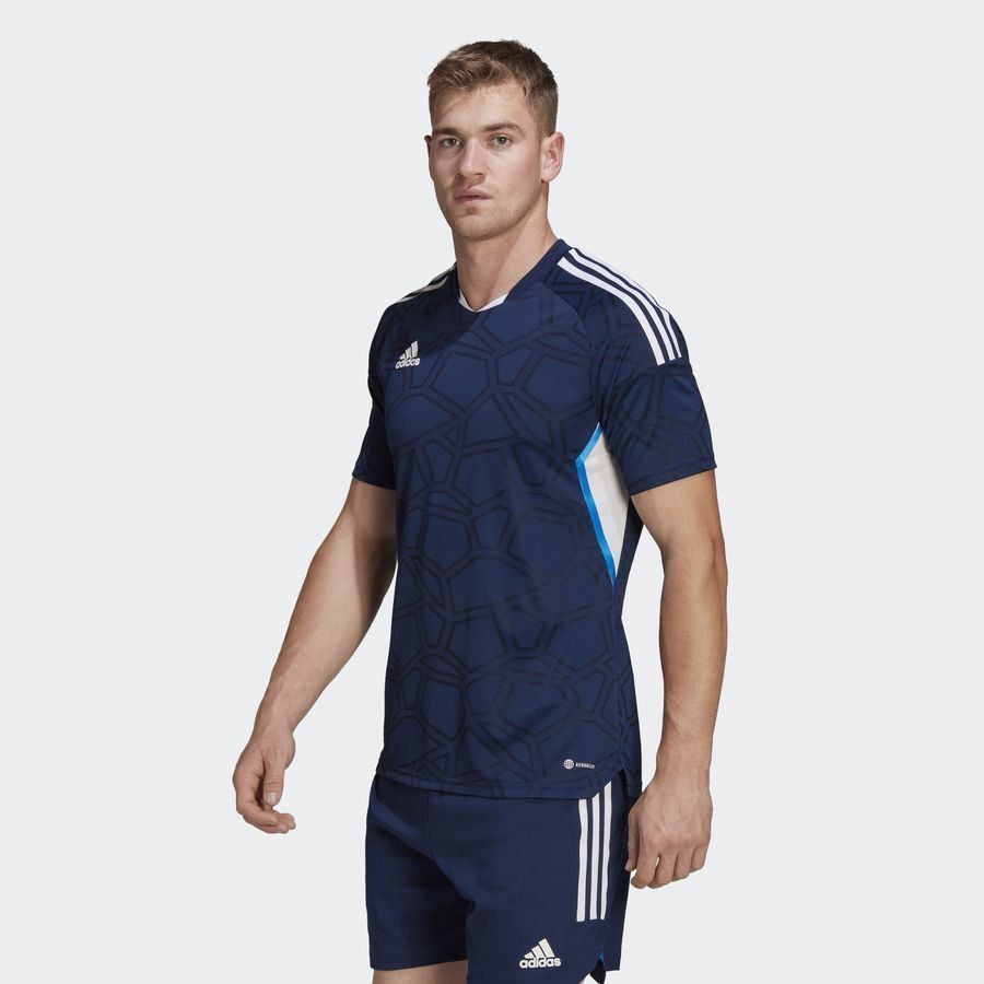 adidas Maillot d'Entraînement Condivo 22 Match Day - Bleu Marine/Blanc