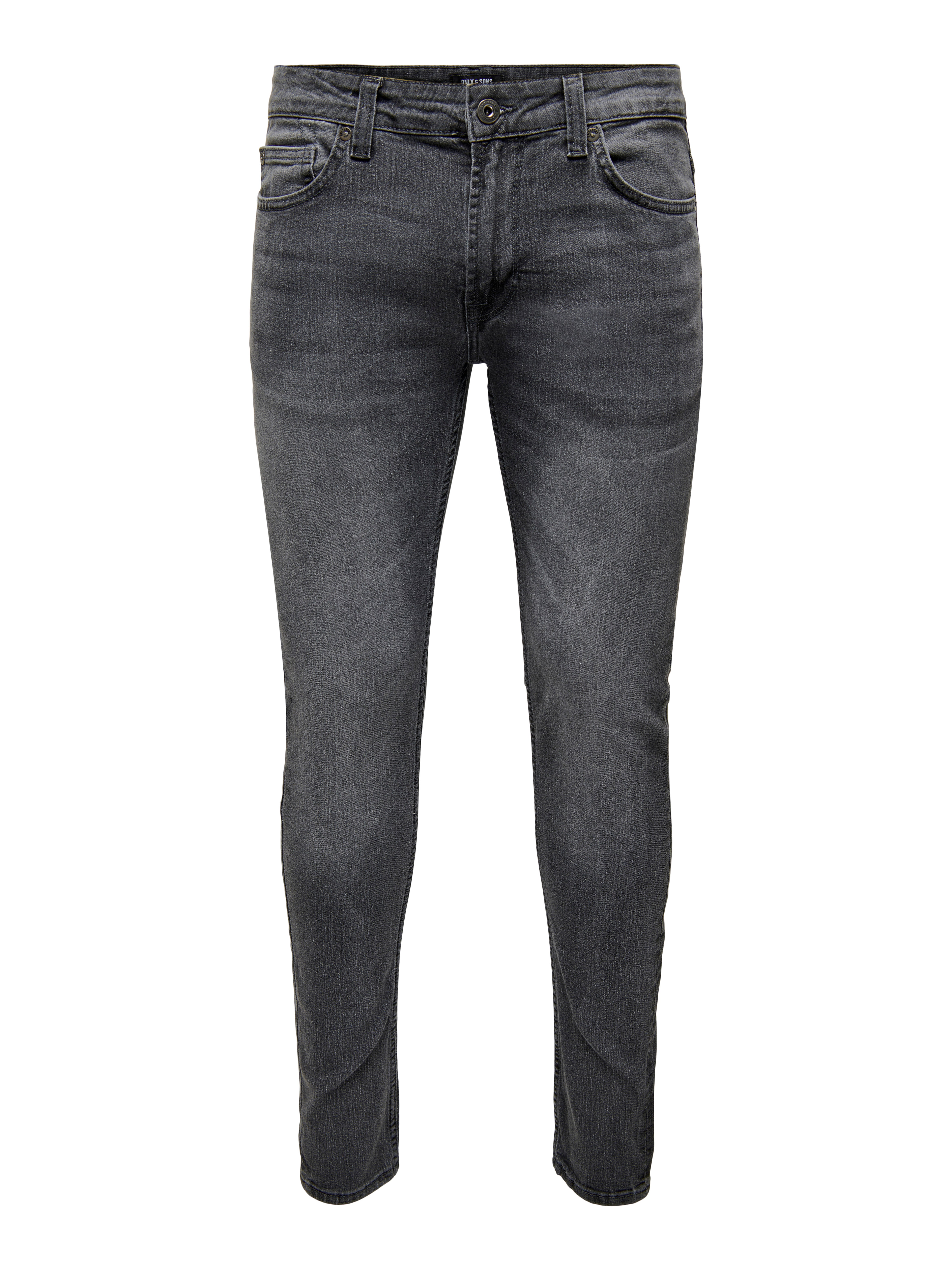 ONSLOOM Mittlere Taille Slim Fit Jeans Grey Denim