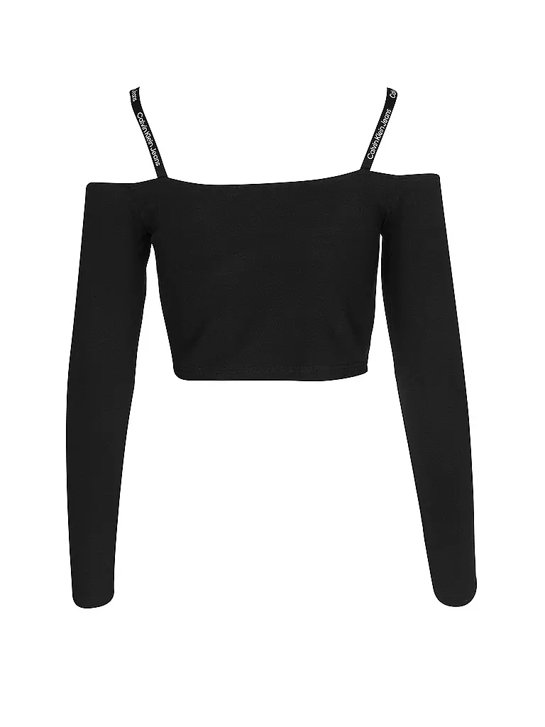 CALVIN KLEIN JEANS Langarmshirt MILANO schwarz