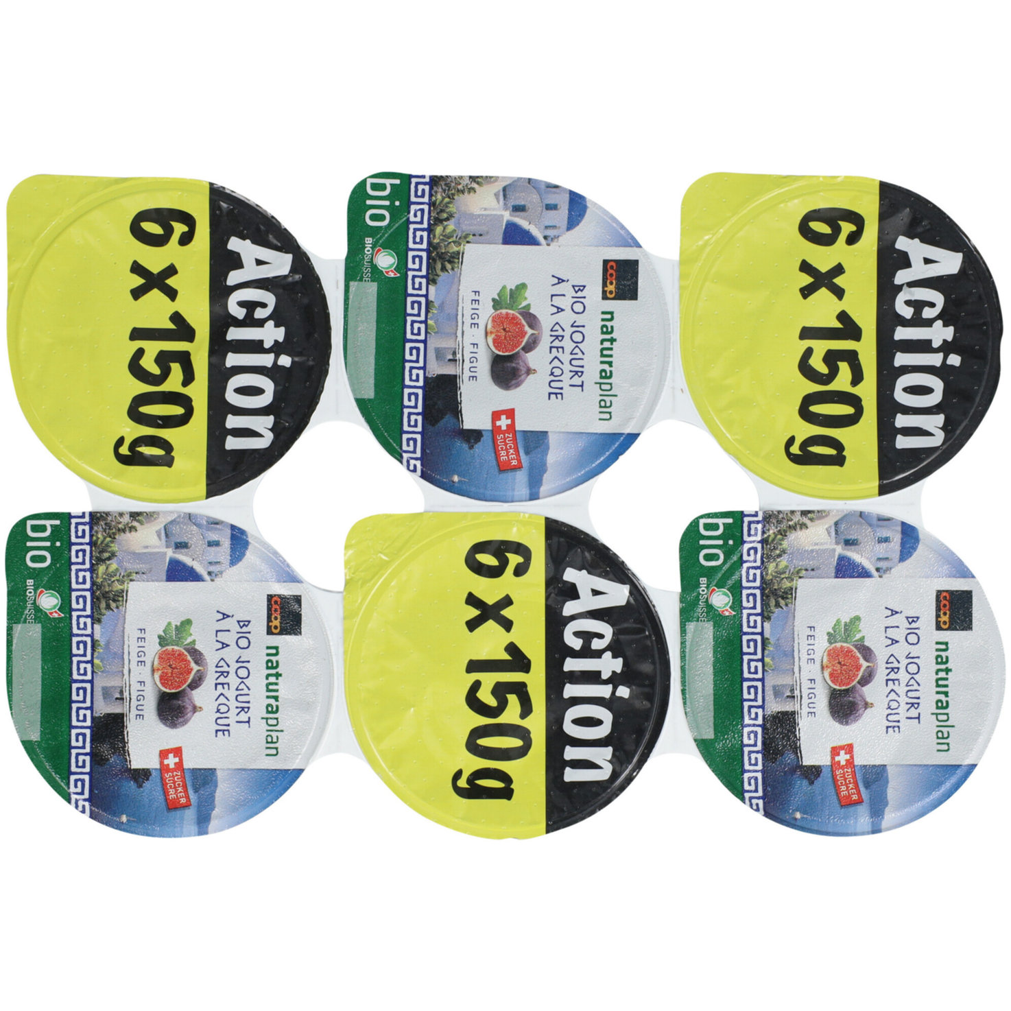 Natura Plan Bio Jog à la grecque Feigen 6x150g