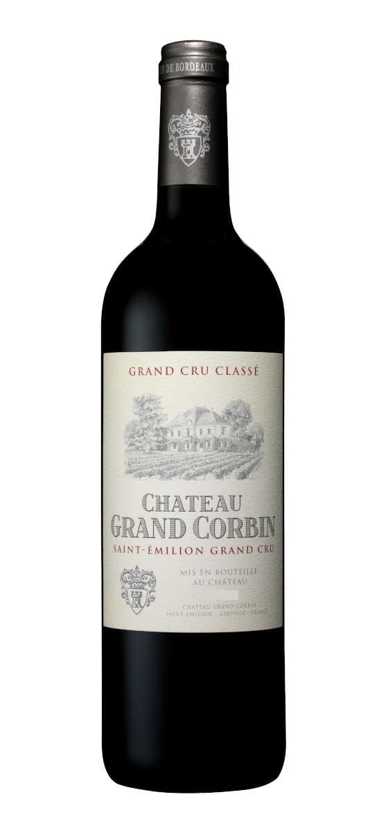 Château Grand Corbin 2018 - 6 bouteilles & Caisse bois