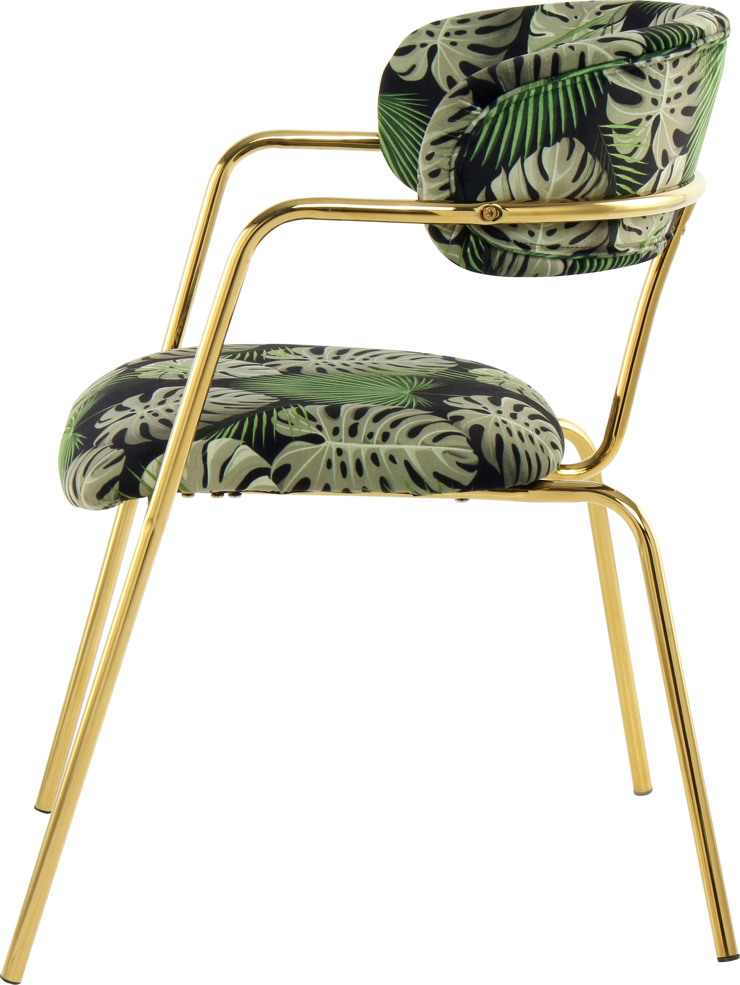 Kayoom Stuhl »Forest 625 2er-Set, samtweicher Bezug mit hohem Sitzkomfort« (Set) 2 Stk.elegant, gute Stabilität durch hochwertige Verarbeitung