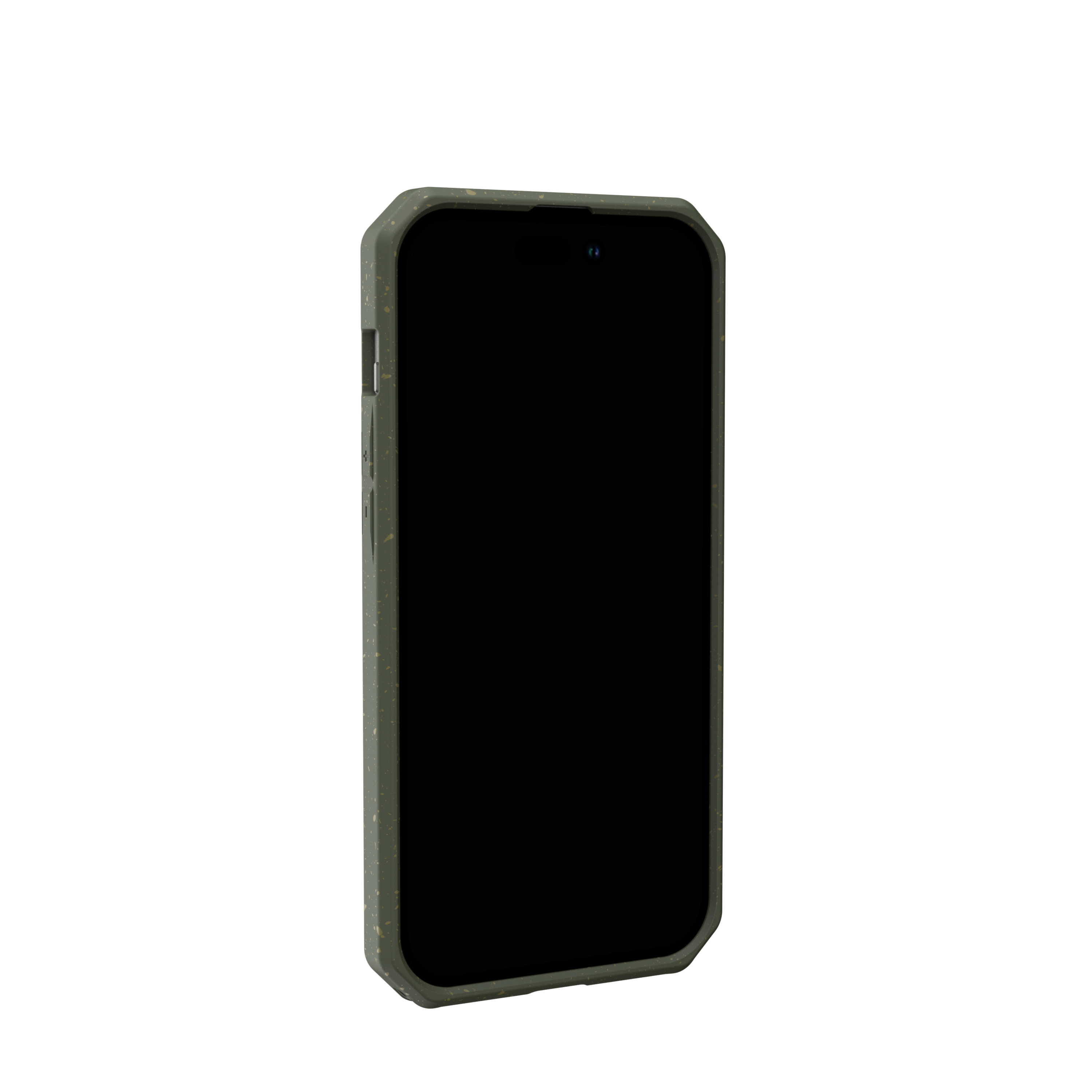 iPhone 14 Pro Bio Gummi Schutzhülle Outback Eco Friendly Nachhaltig Kompostierbar (114074117272) - Olive Drab