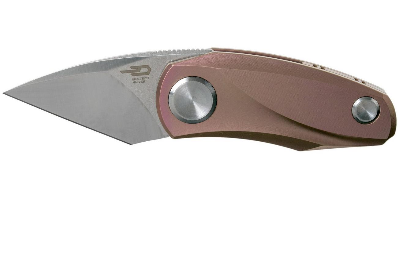 Bestech Tulip Ball Lock Pink BT1912D zakmes, Ostap Hel design