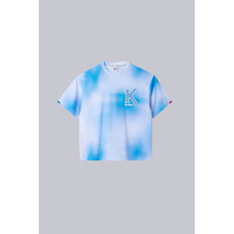 ORGANIC BIG-K TSHIRT TIE & DYE BLEU TS MANCHE COURTE Coton biologique No Gender