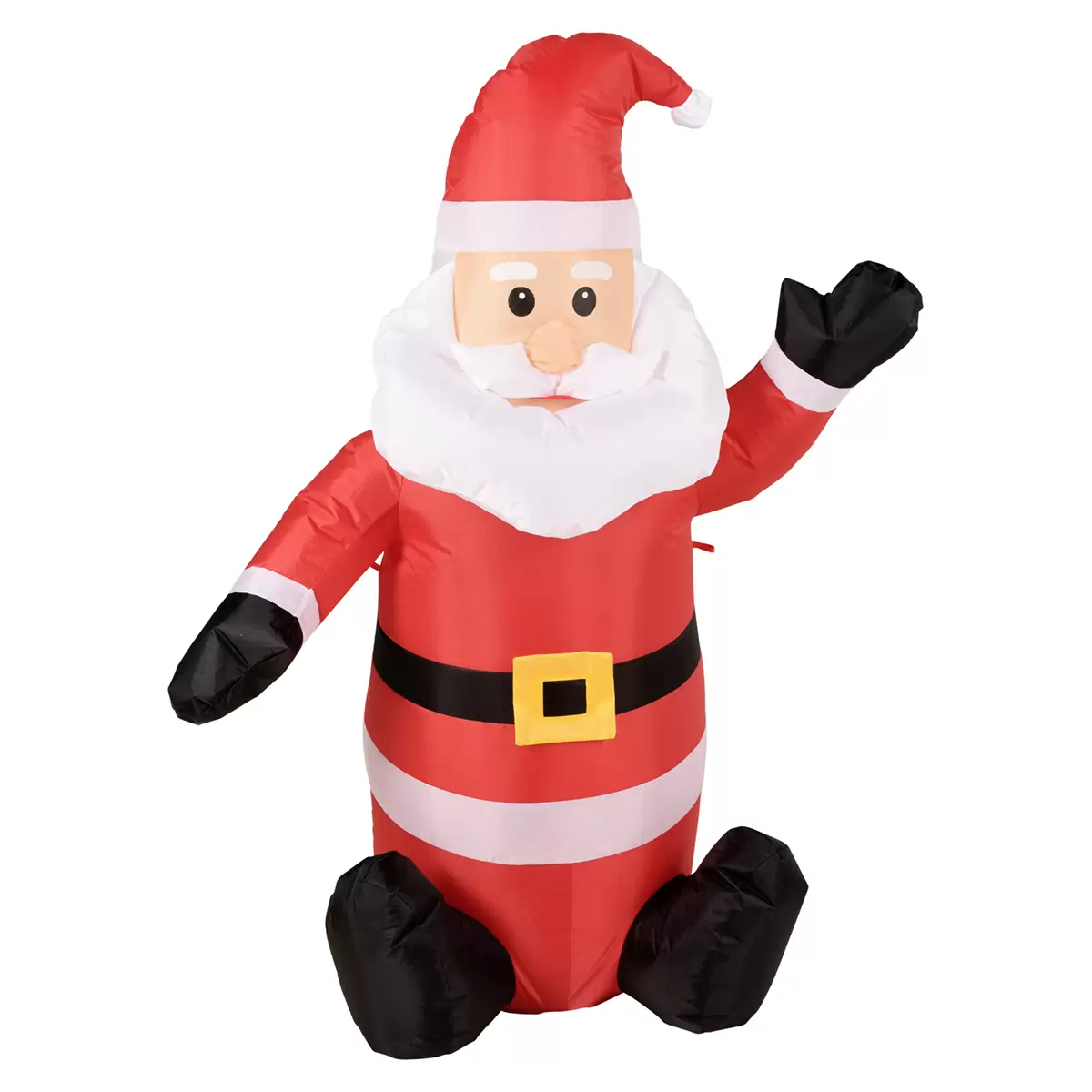 Weihnachtsmann Santa weiss,rot