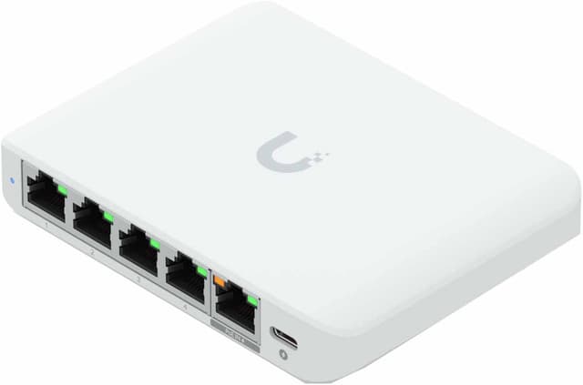 Ubiquiti UniFi USW Flex 5-port 2.5G netværksswitch