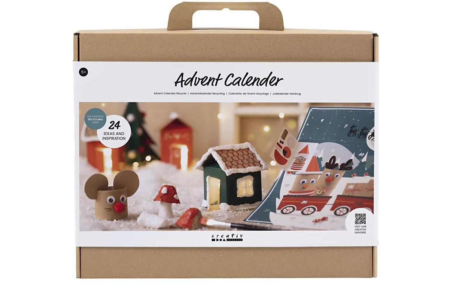 Adventskalender Bastelprojekte RecyclingAdventskalender mit neuen Bastelprojekten