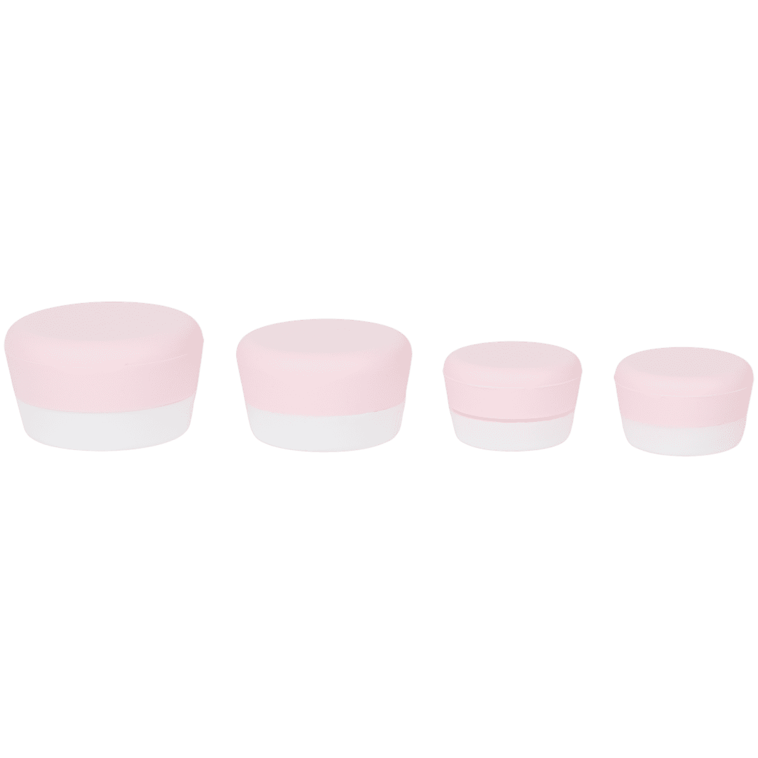 Pots de voyage en silicone