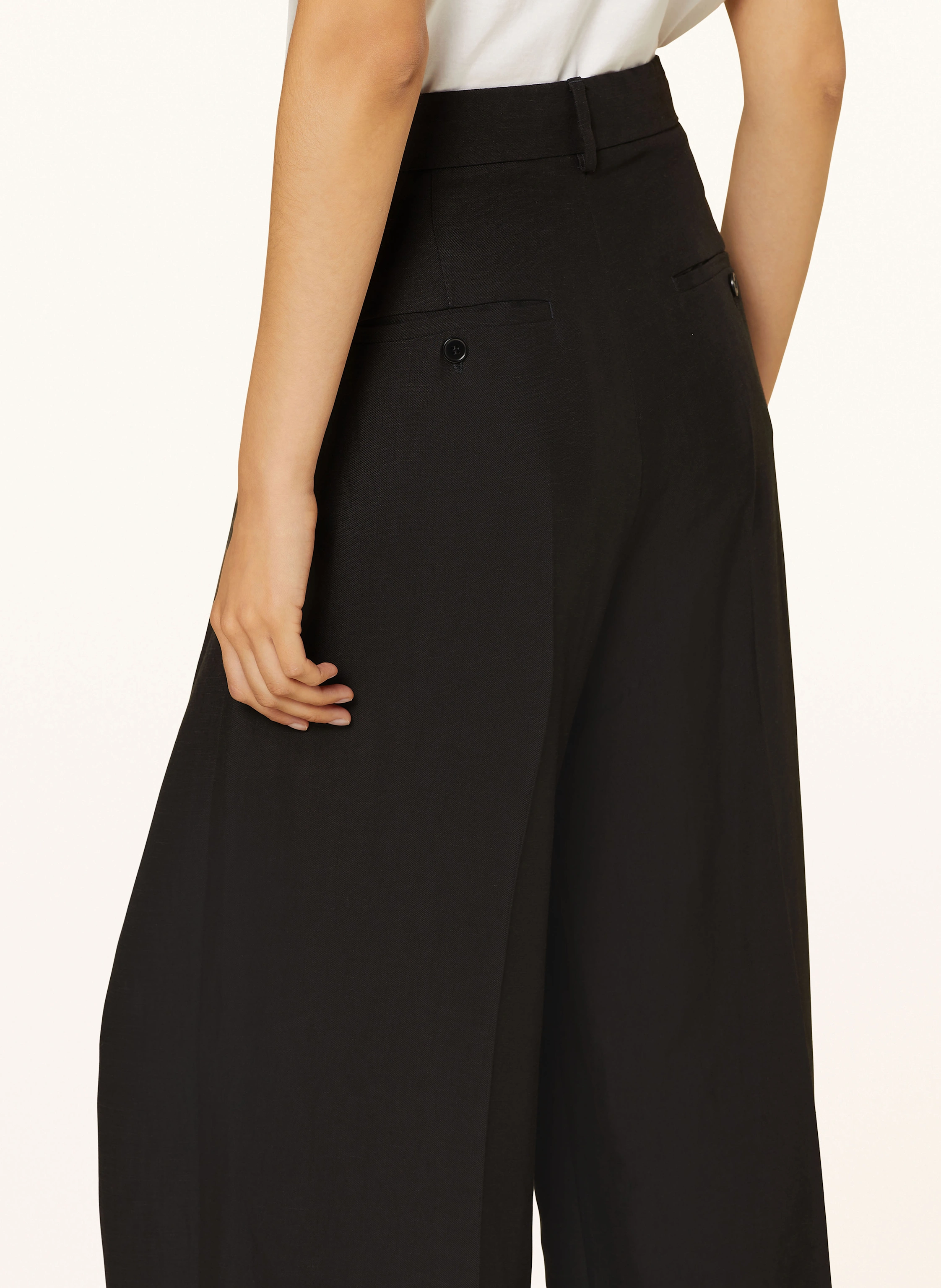 WEEKEND Max Mara Marlenehose VELIERO mit Leinen