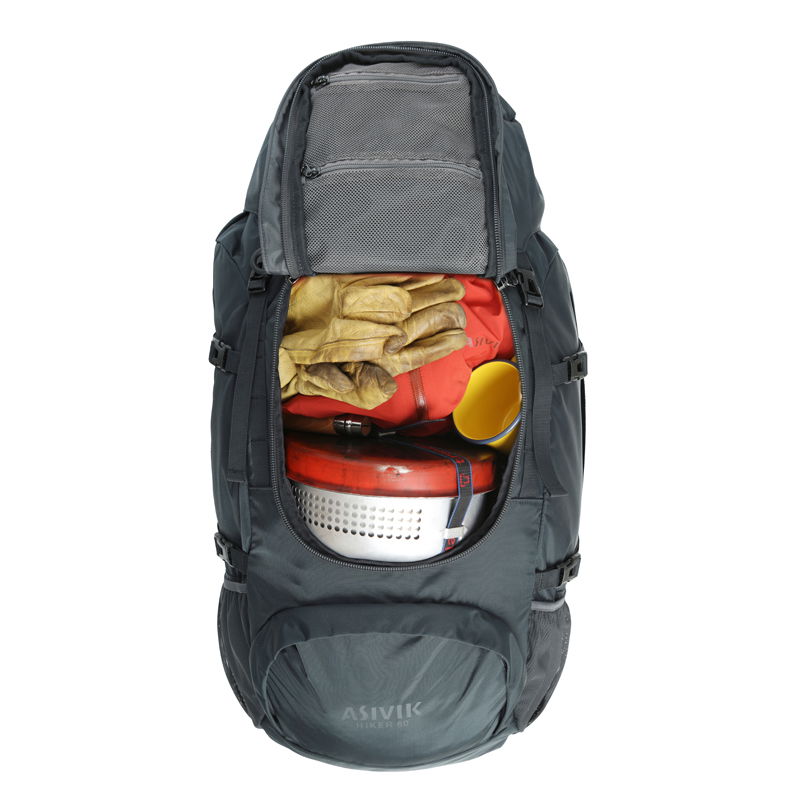 Asivik Hiker Rygsæk 60 ltr. - Spejder Sport
