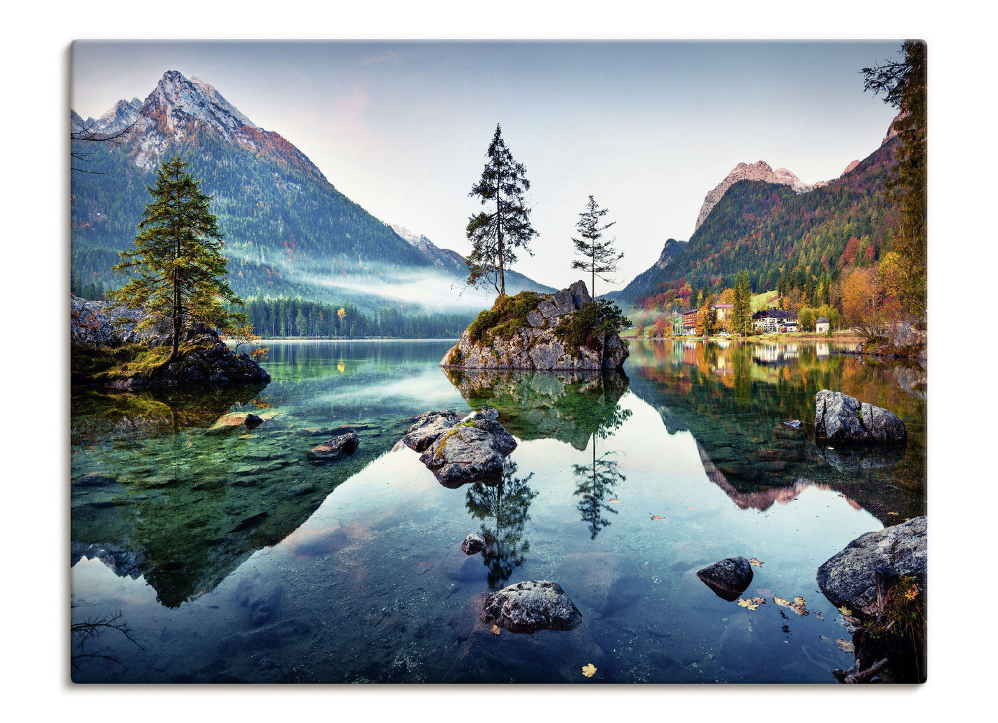 Hochwertiges Leinwandbild