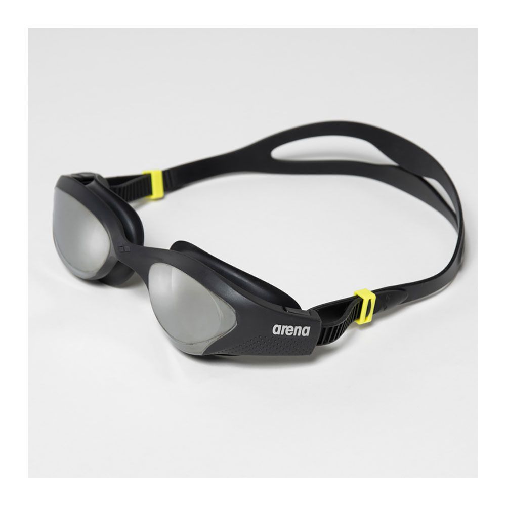 Arena THE ONE MIRROR - Lunettes natation silver/black/black