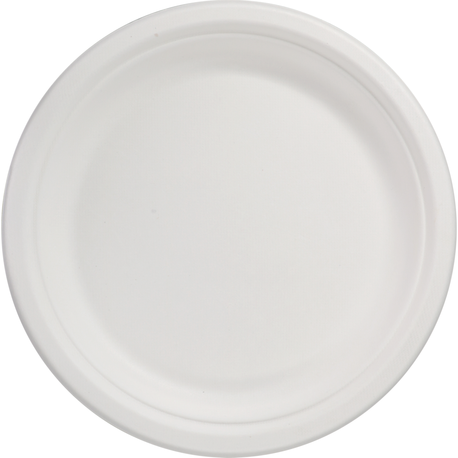 Depa Bord, rond, 1-vaks, bagasse (suikerrietpulp), Ø23cm, wit