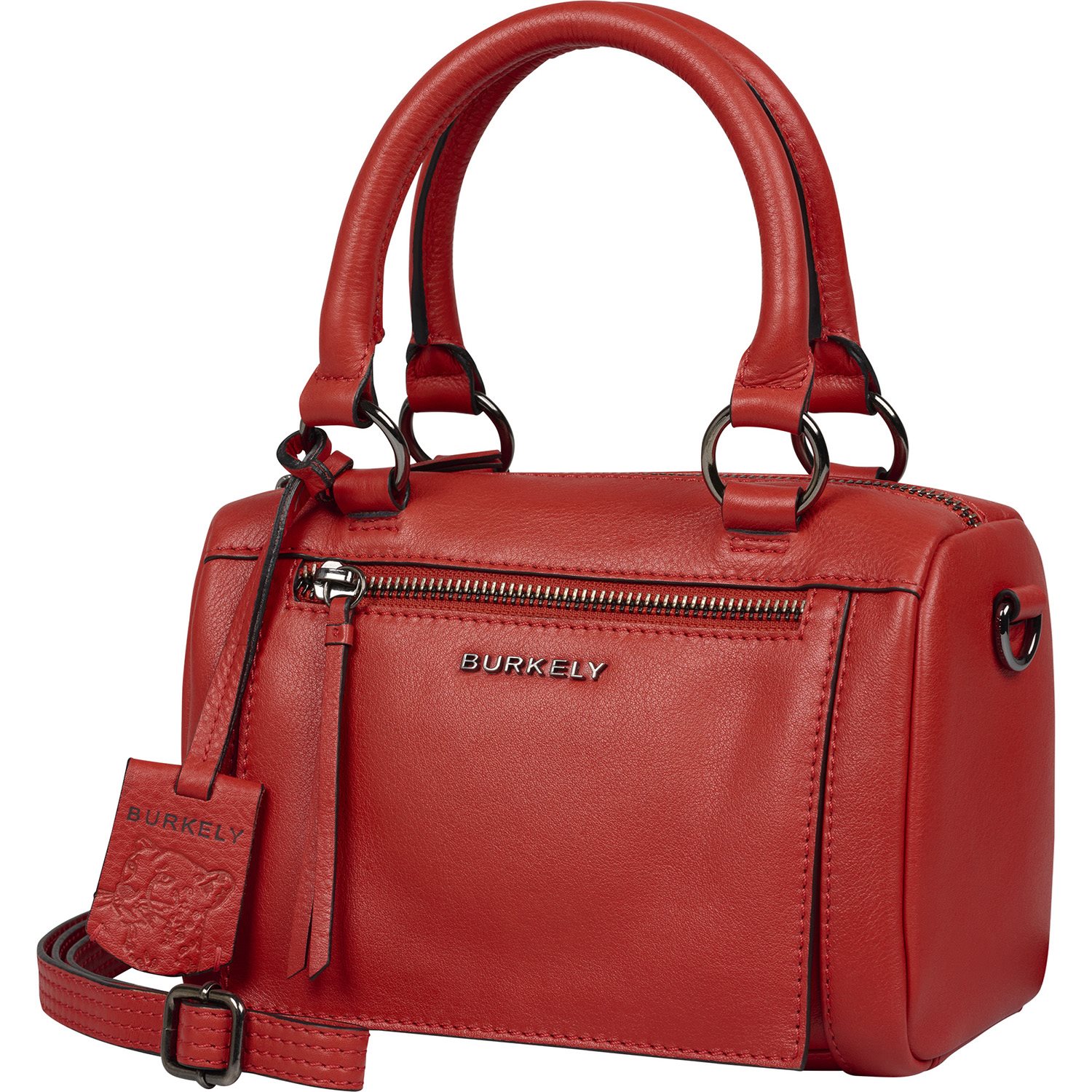 Burkely Rock Ruby Bowler Bag Small red