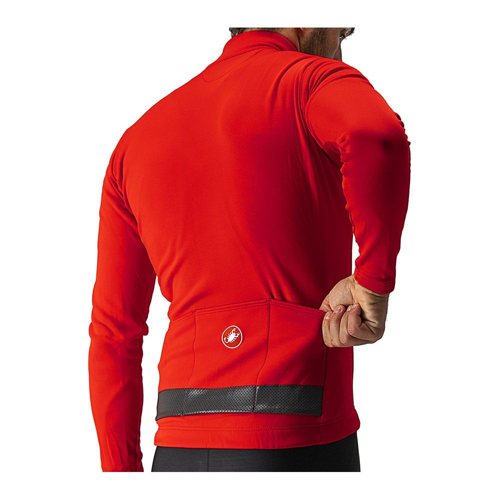 Castelli PURO 3 FZ - Maillot Homme red/black reflex
