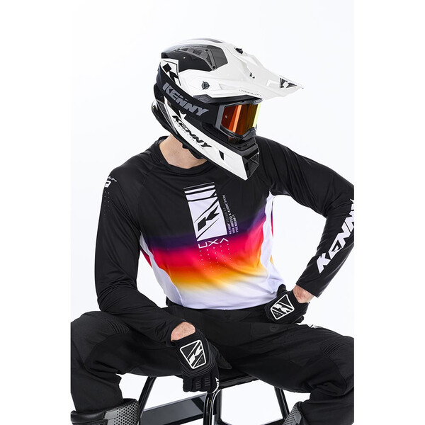 Kenny - Maillot Titanium Premium Noir / Blanc