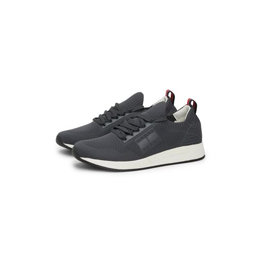 Tommy Hilfiger Elevated Runner Knitted Sneakers, New Charcoal, 42