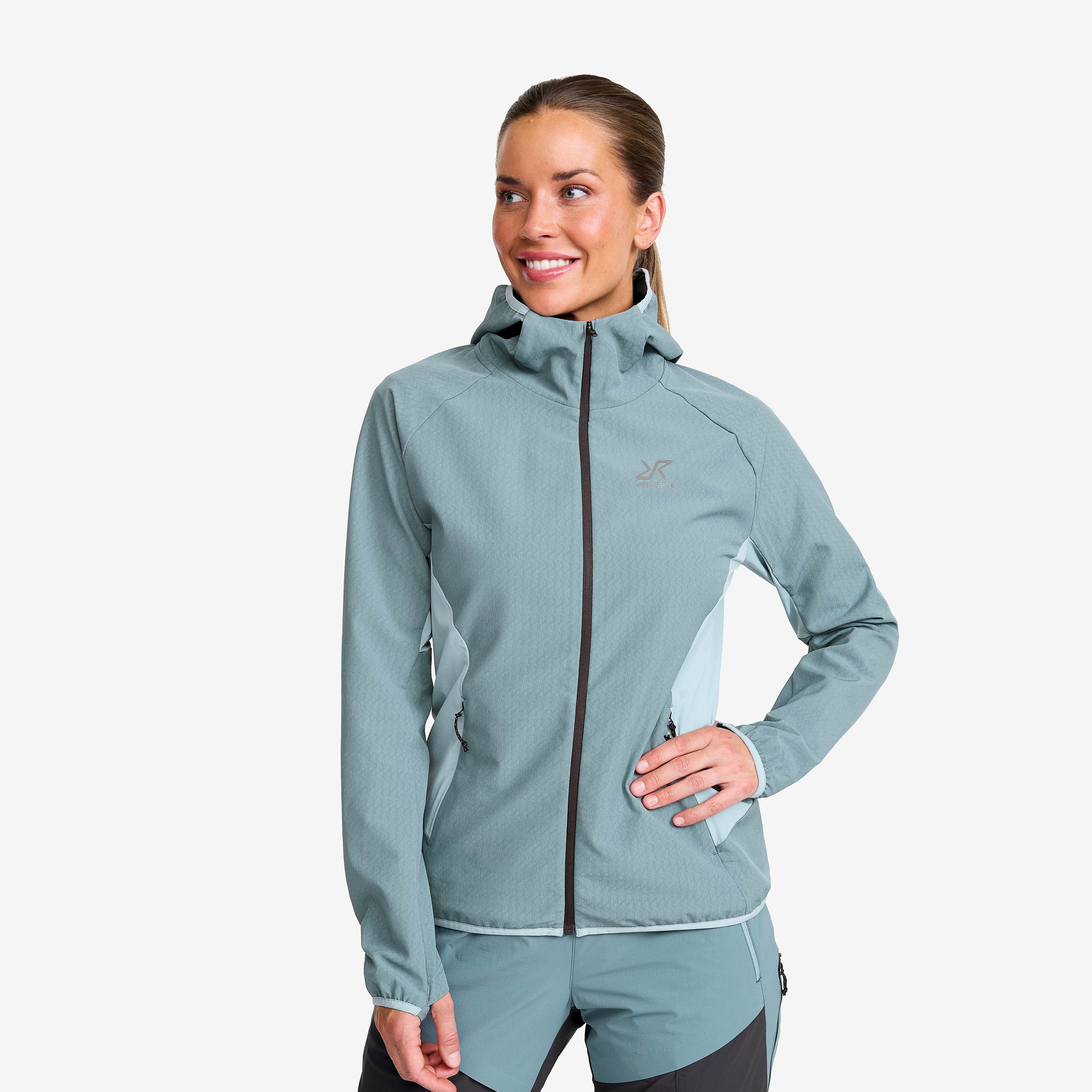 Distance Pro Wind Jacket Dame Arona/Goblin Blue