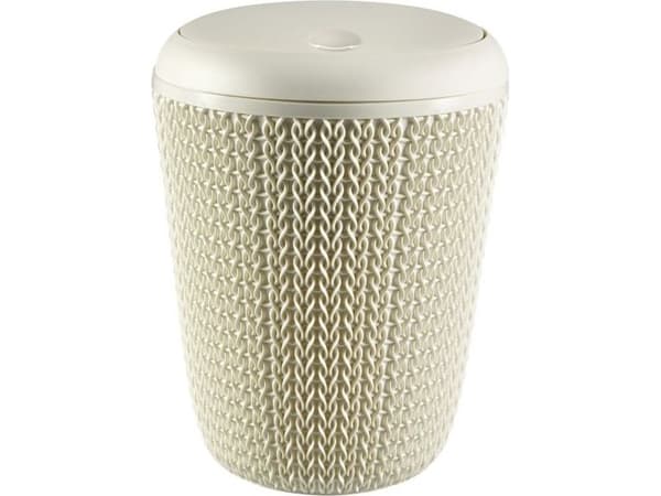 Curver vippbar avfallsbeholder 6L Creme (235057)
