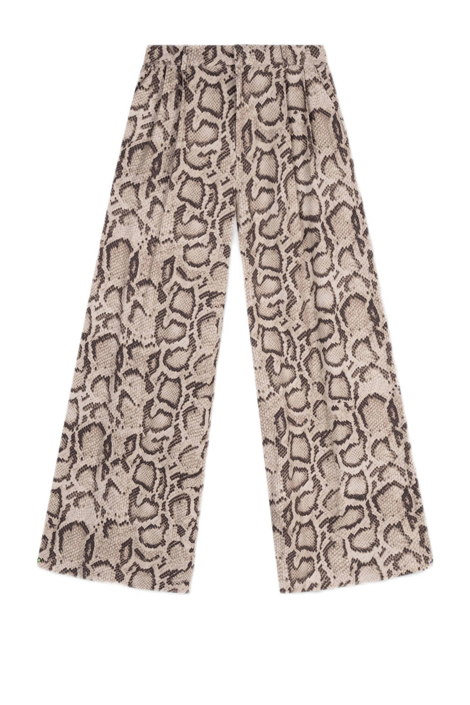 Alix the Label wide leg high waist broek camel