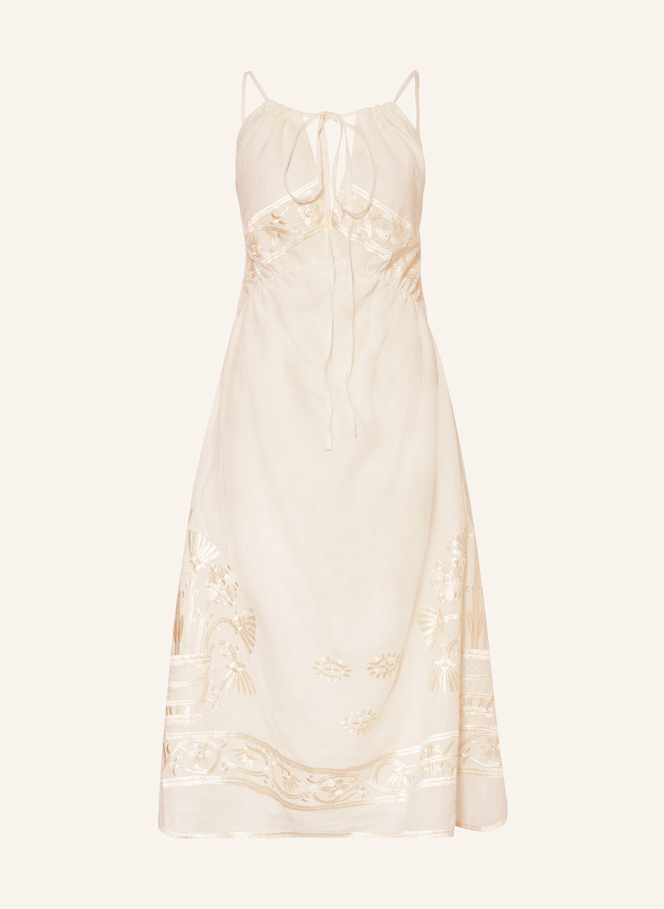 Greek Archaic Kori Strandkleid CRETE mit Glitzergarn