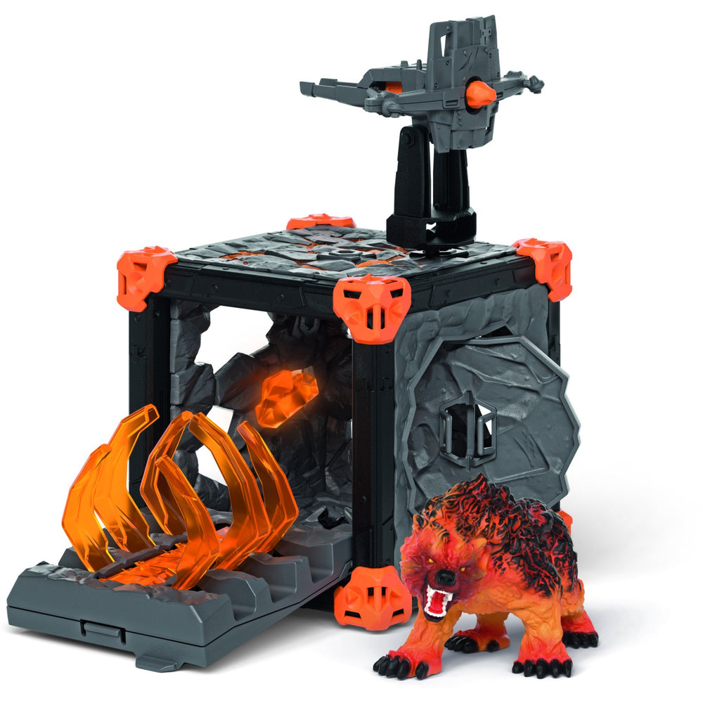 Køb Schleich Battlecave Lava Bjørn