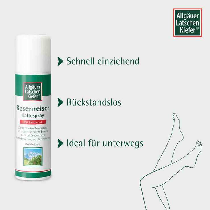 Allgäuer Latschenkiefer Besenreiser Kältespray, 150 ml