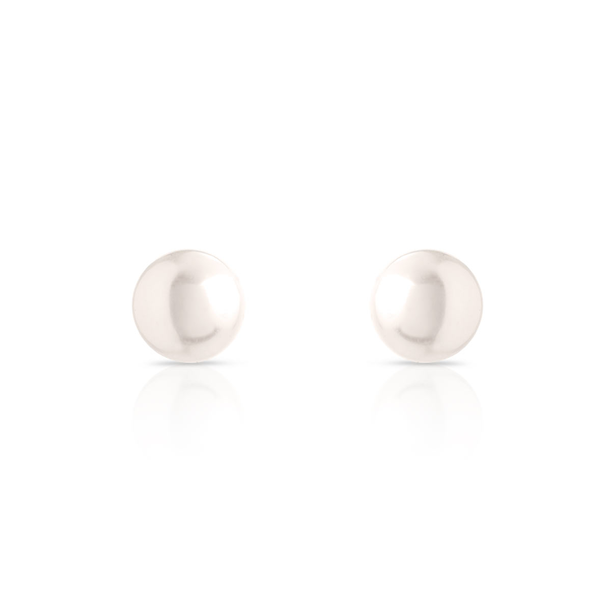 Boucles d'oreilles or 750 jaune perles de culture du Japon