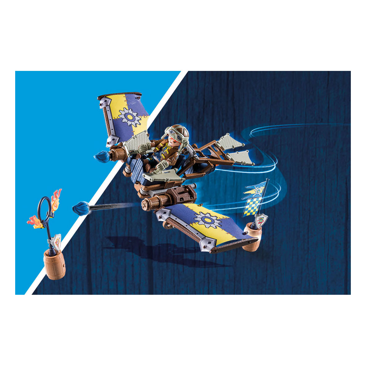 Playmobil Novelmore Dario's zweefvliegtuig - 71211