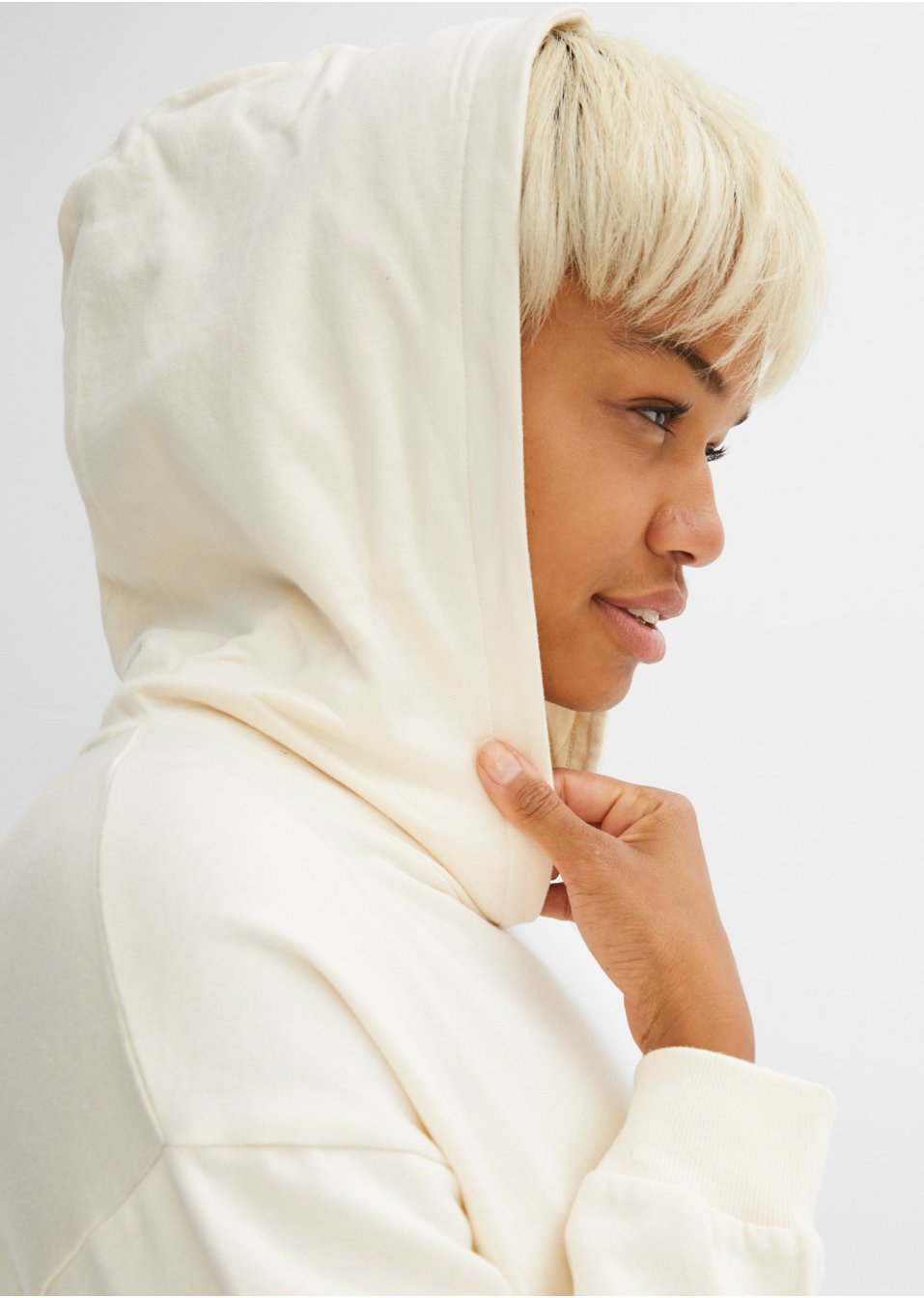 Sweat-shirt avec empiècement jupe