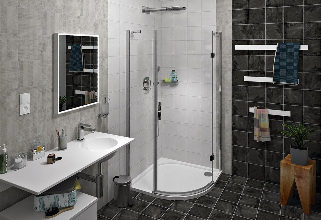 Sapho Patron handdoekhouder 80cm wit