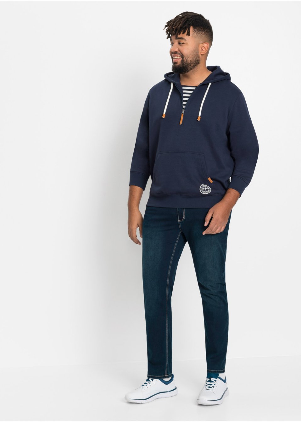 Sweat-shirt à capuche coupe confort
