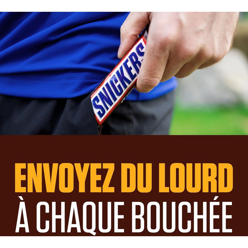 Barre chocolatée Snickers - 50 g