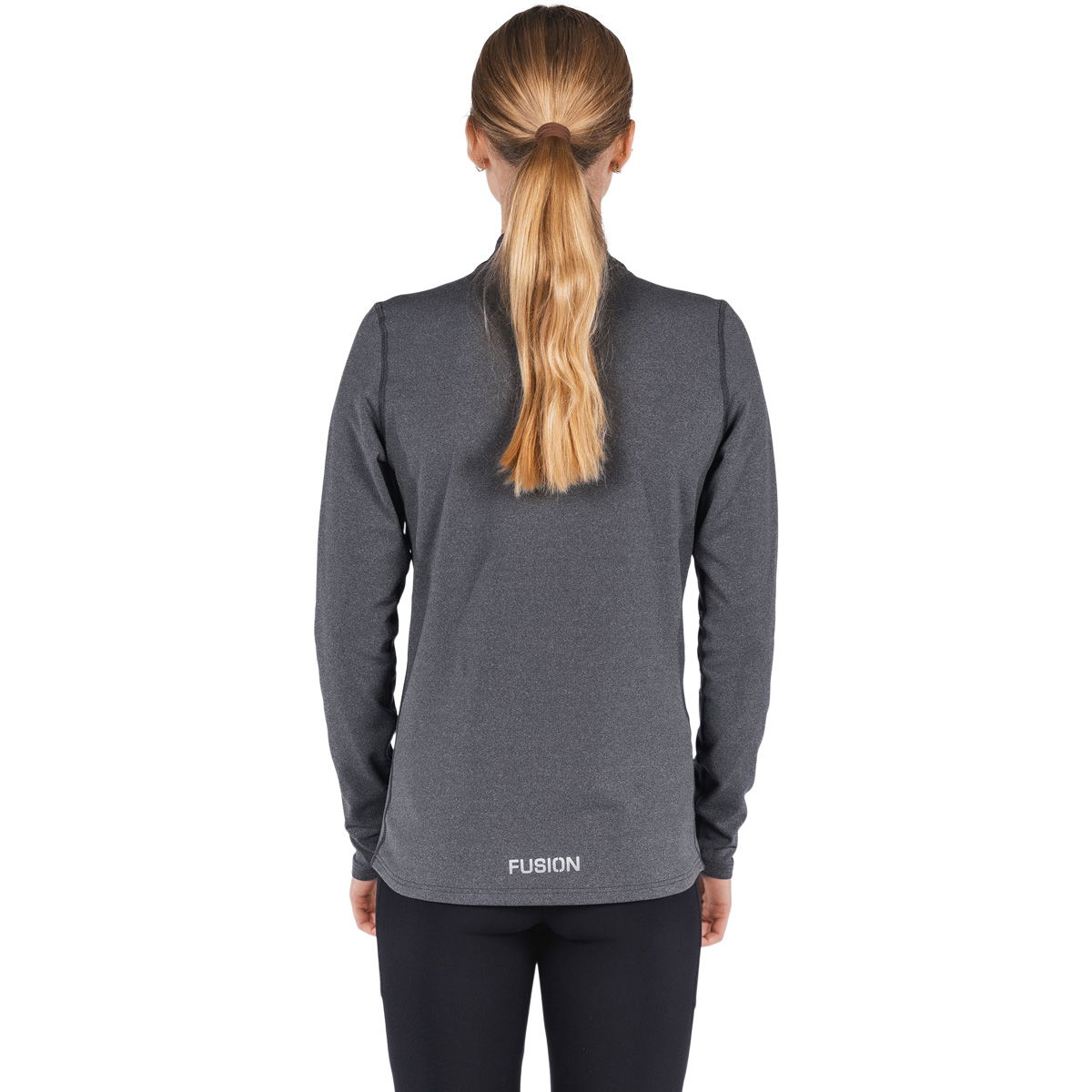 FUSION C3 Zip Neck Løbetrøje Dame