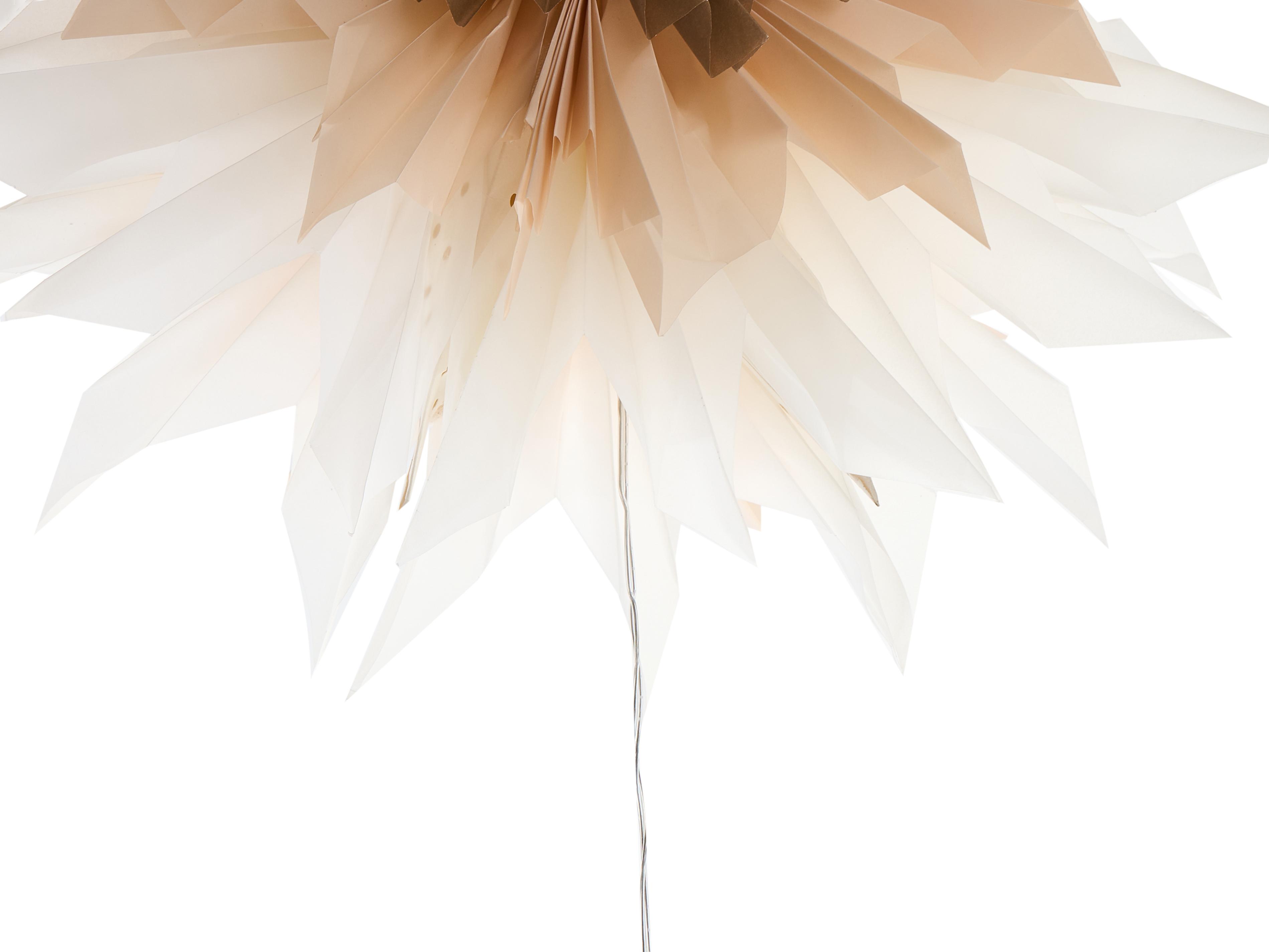 Set van 3 hangende decoraties LED FORSAN Ster 41 cm Meerkleurig