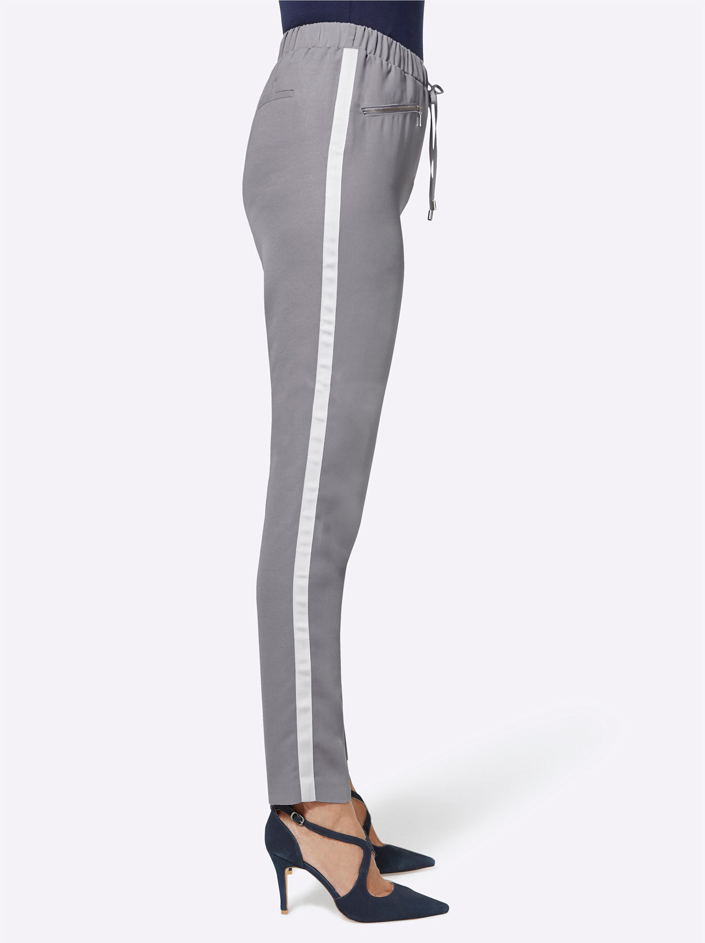 Stretch-Hose in grau