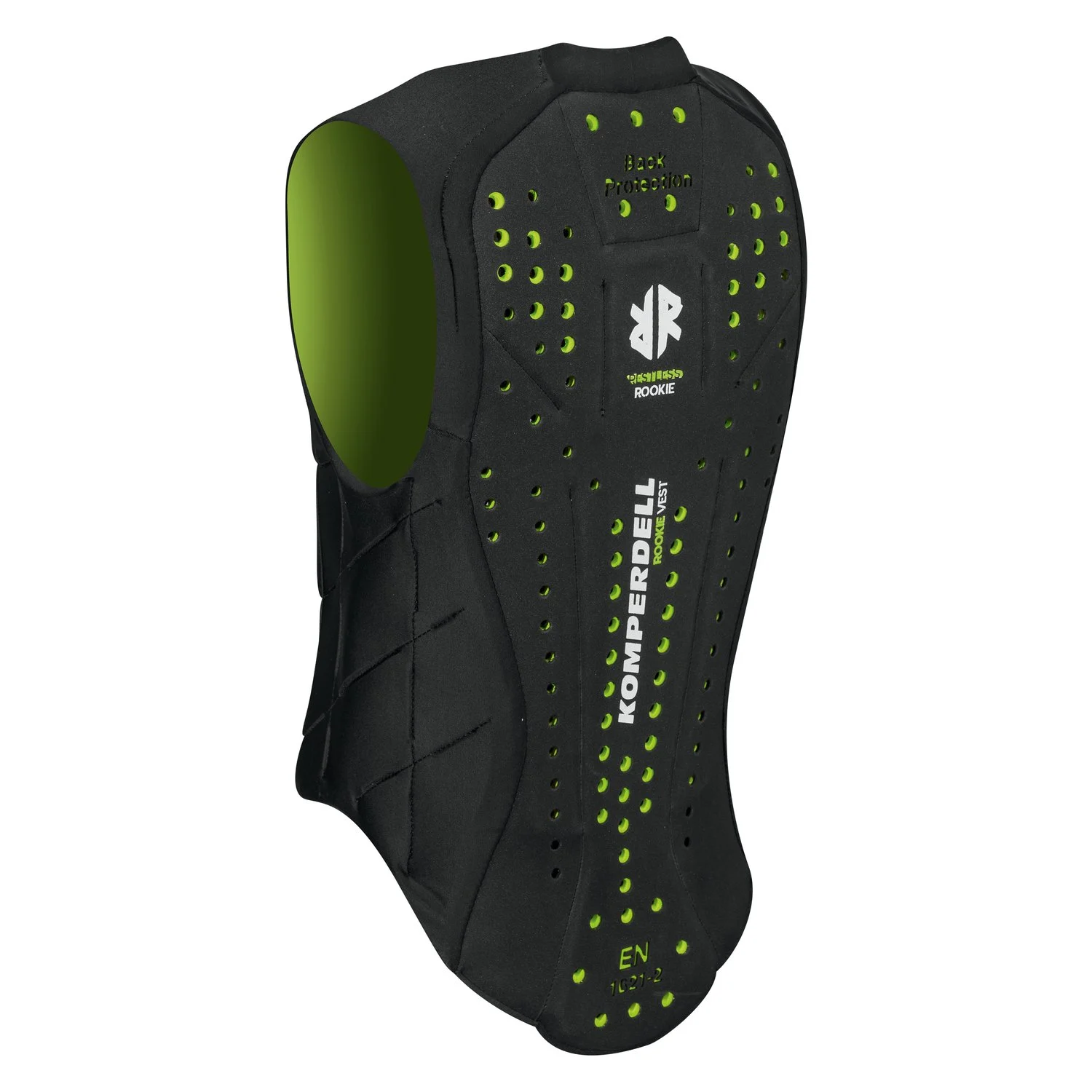 KOMPERDELL Rückenprotektor Ballistic Vest Junior  - schwarz/grün
