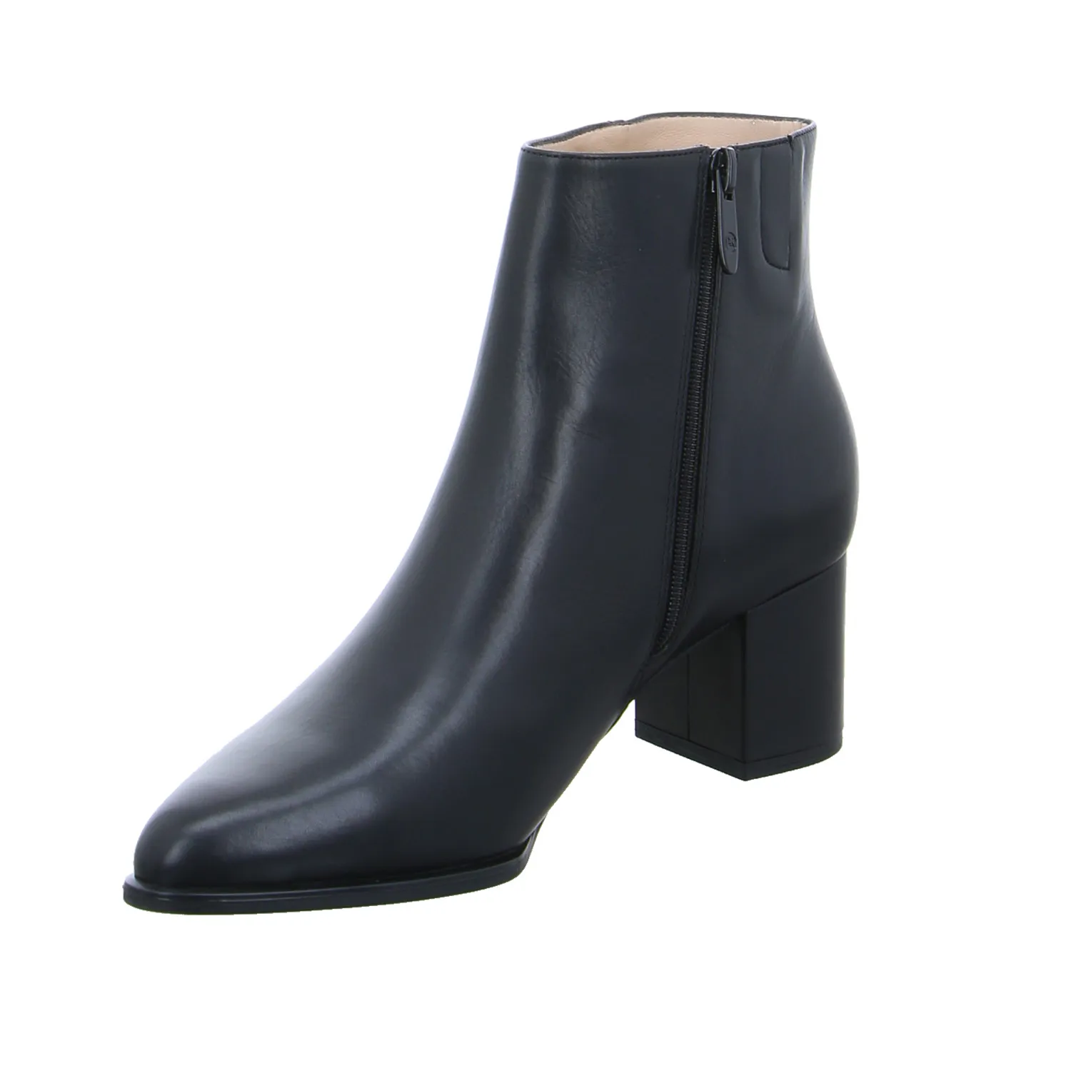 PETER KAISER Stiefelette Schwarz Leder