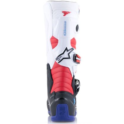 Bottes cross Alpinestars TECH 7 - BLACK / DARK BLUE / RED / WHITE 2023 - Noir / Bleu