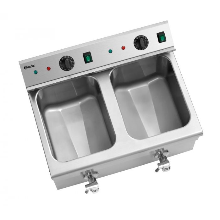 Bartscher Induktions-Fritteuse 2x8L Plus