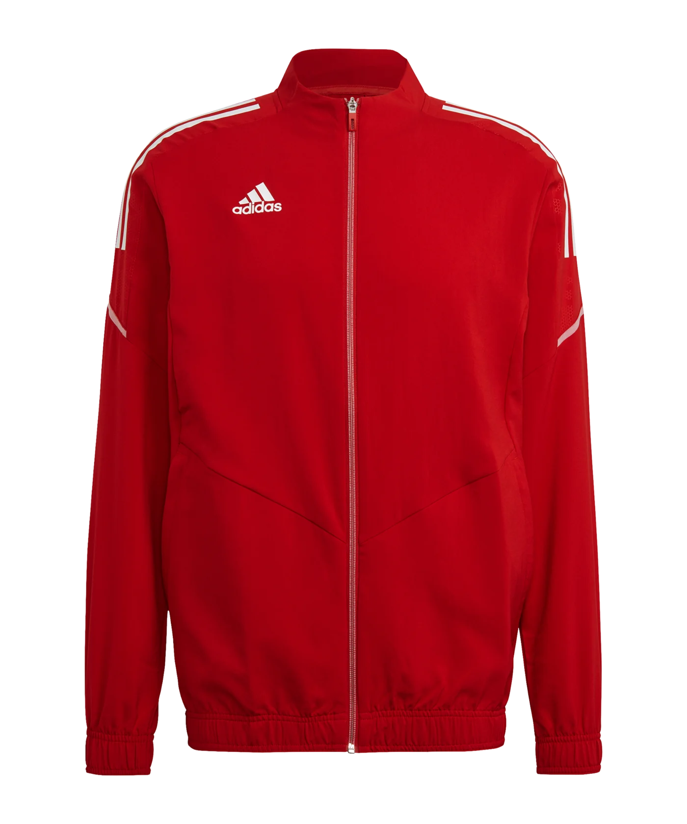 adidas Condivo 21 Präsentationsjacke Rot Weiss