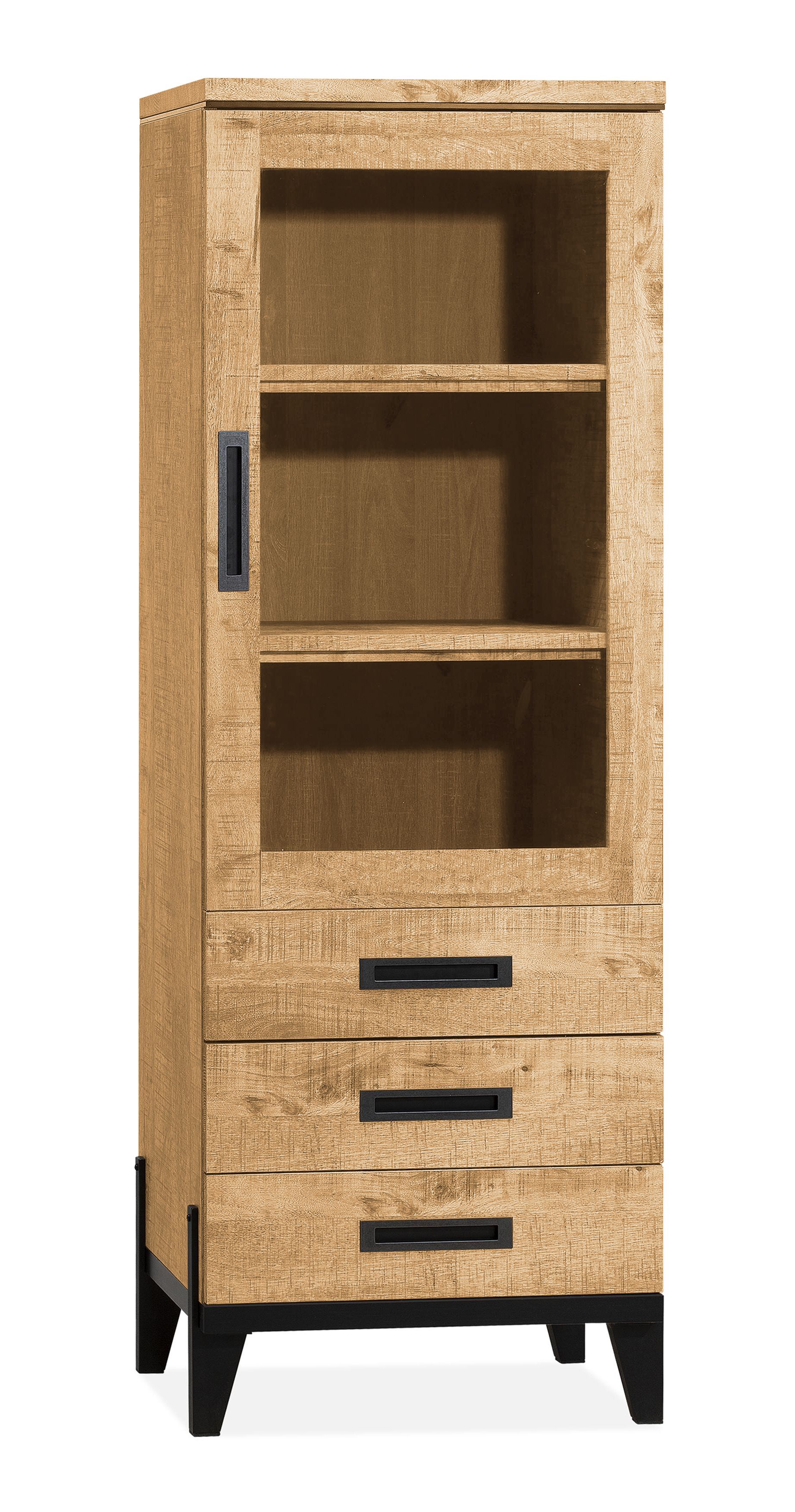 Vitrinekast Lucania - Union B68 x D48 x H190 cm