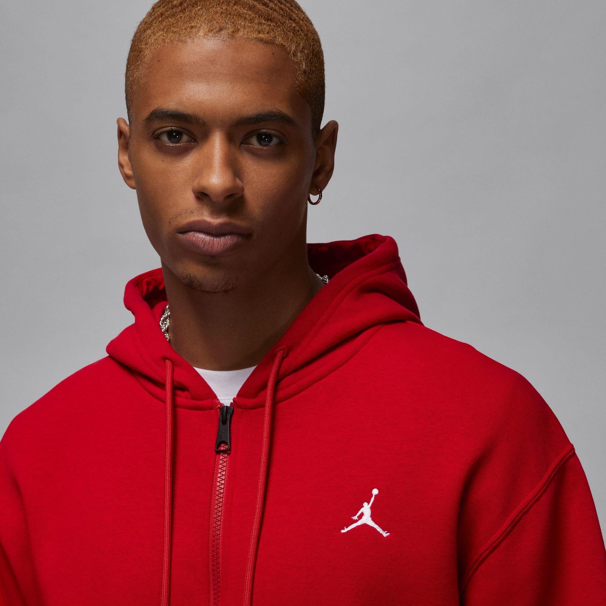 Air Jordan Essentials Mens Full Zip Fleece Hoodie
