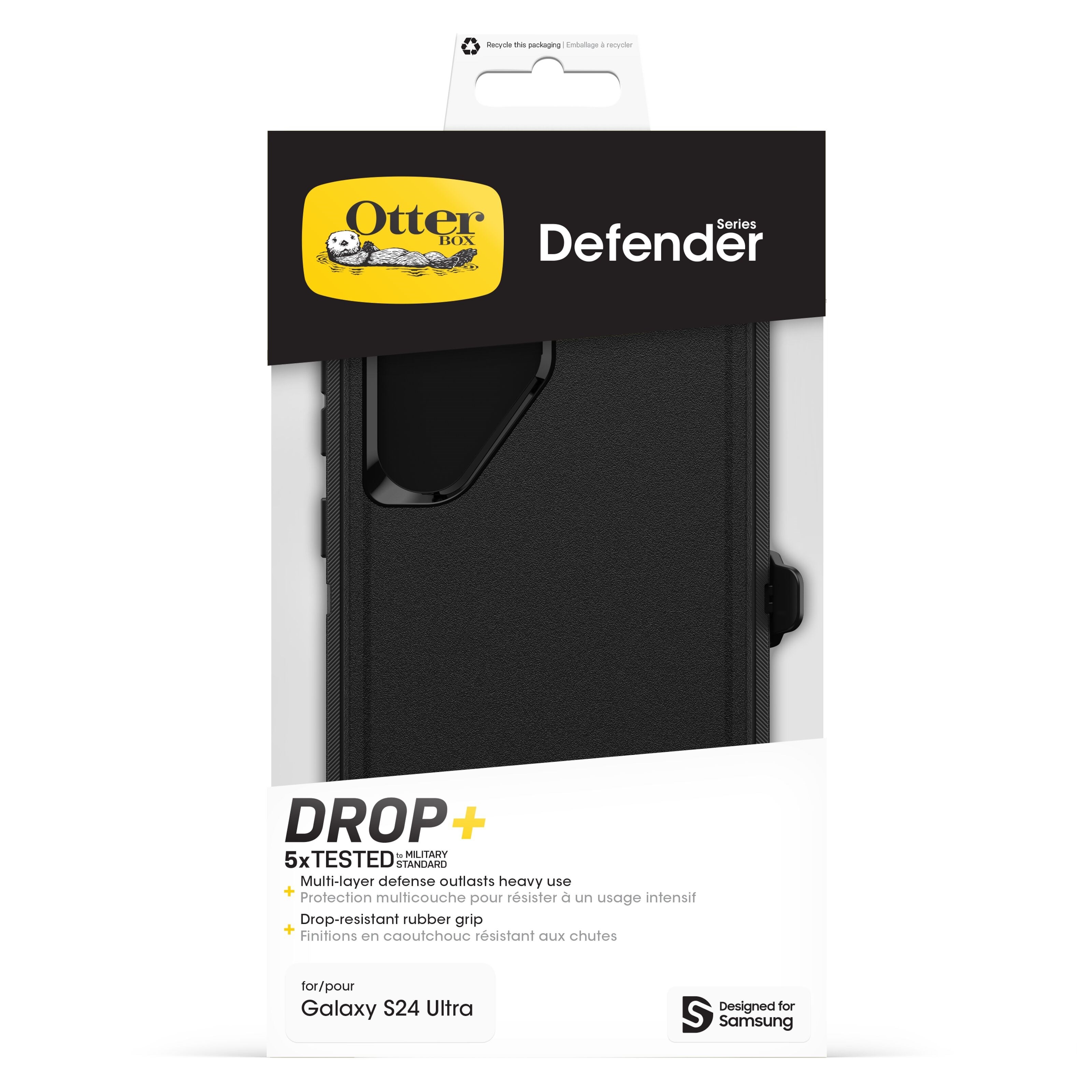 Otterbox Defender Robust deksel for Galaxy S24 Ultra