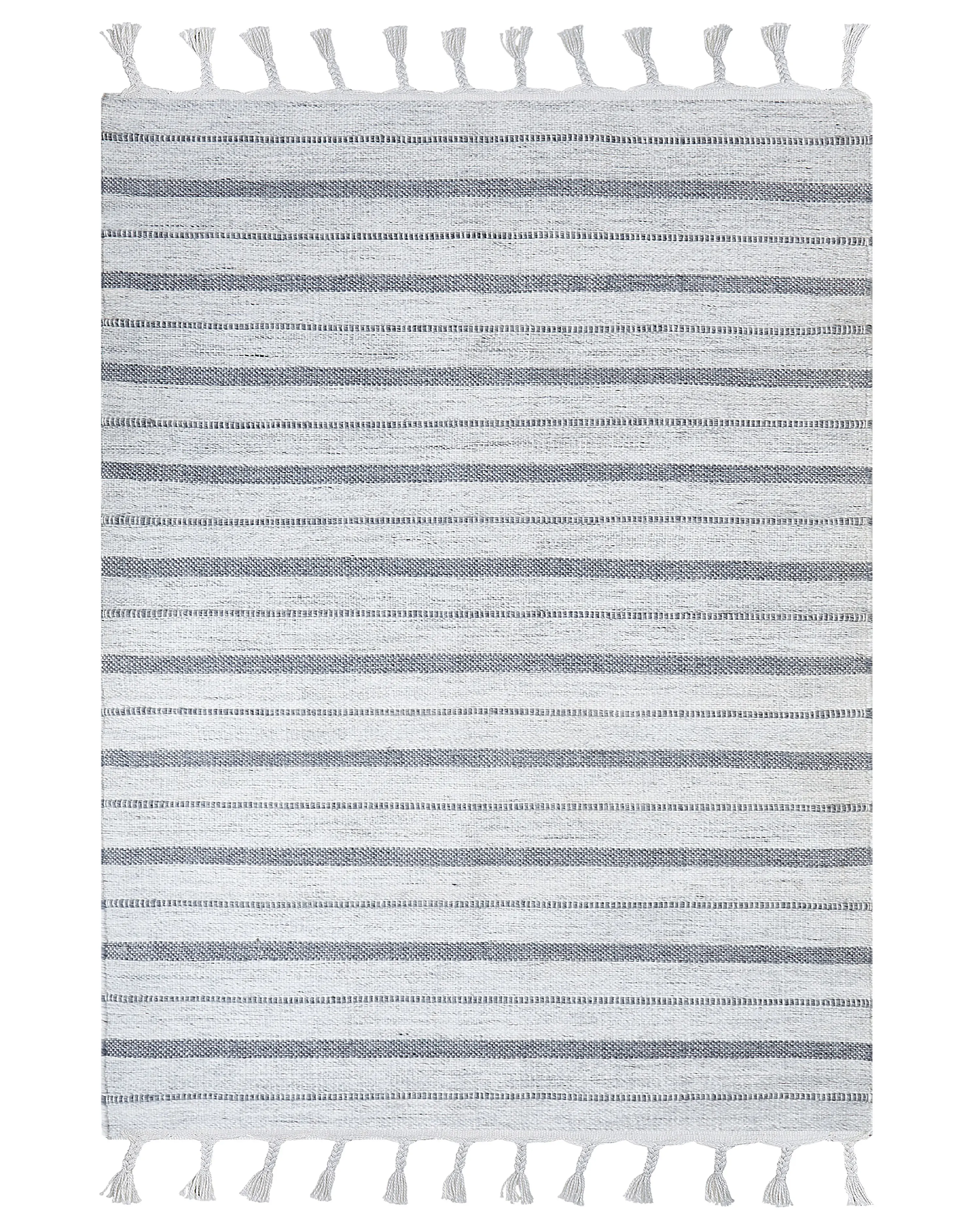 Vloerkleed BADEMLI Gebroken wit 160 x 230 cm