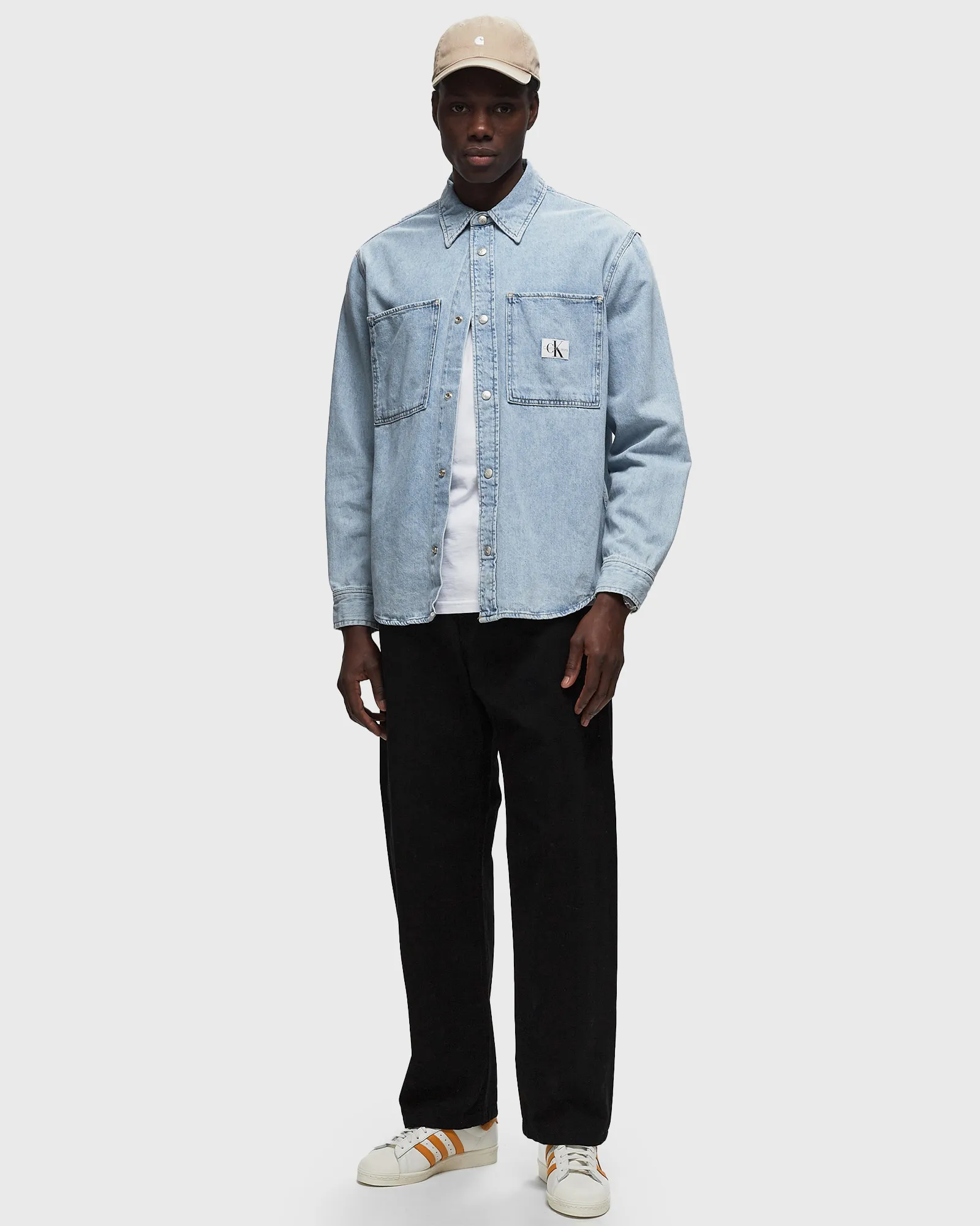 Calvin Klein Jeans REGULAR LINEAR  SHIRT
